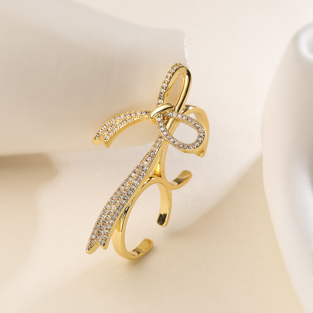 European and American niche personality irregular geometric ring women's fashion exaggerated ring new